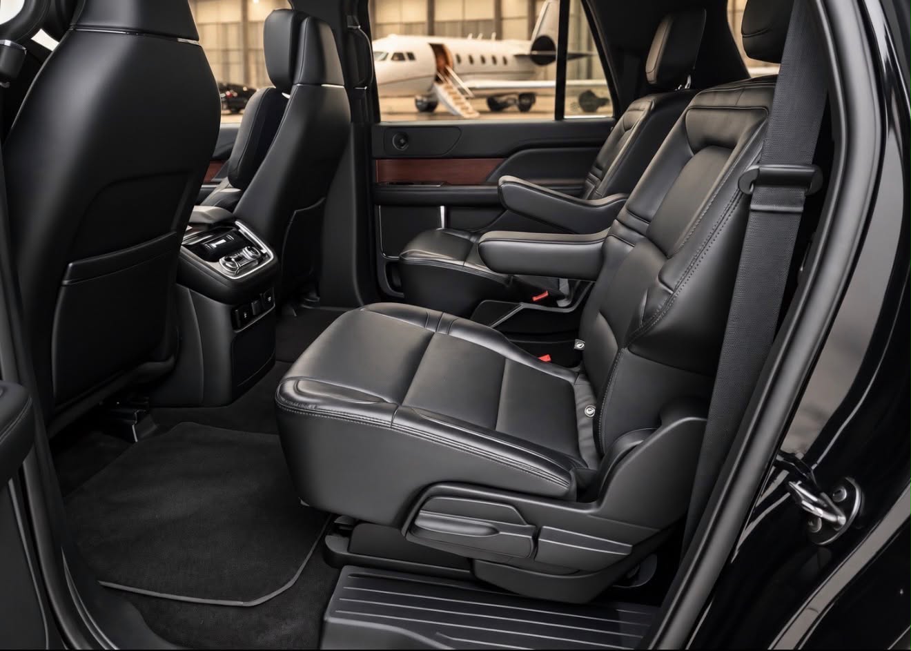 Spacious rear seating